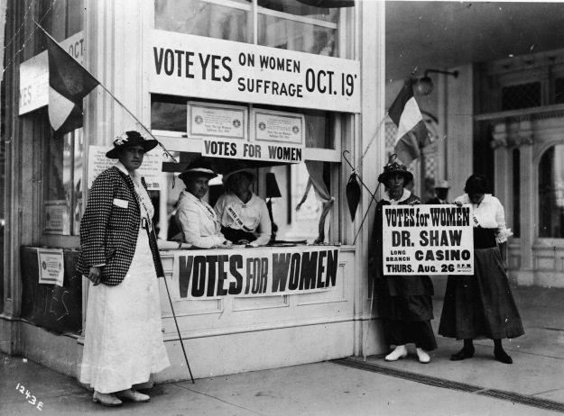 Suffragists Campaign For The Vote in New Jersey